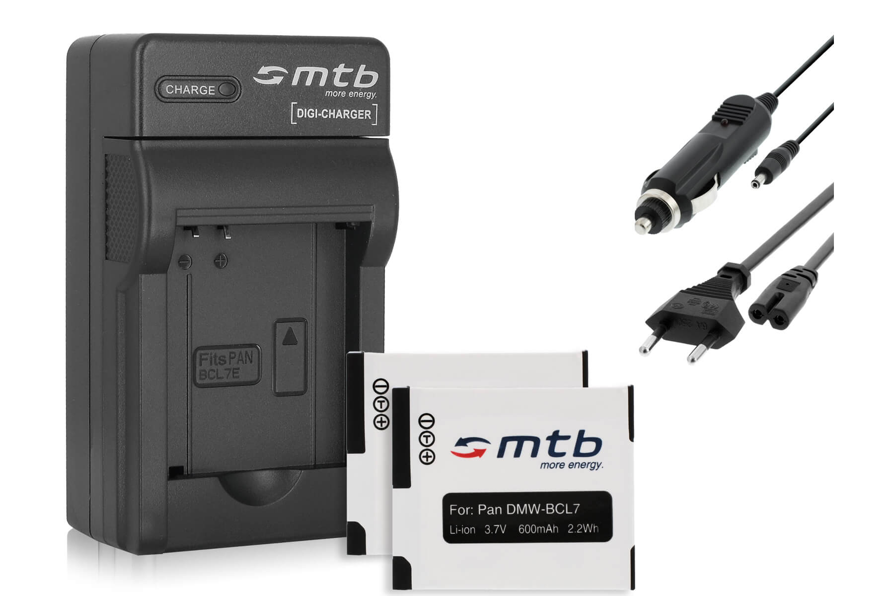 Cargador De Batería Para Panasonic DMW-BCL7 DMW-BCL7PP DMW-BCL7E Lumix DMC-F5 DMC-XS3